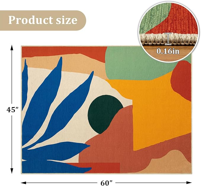 Office Chair Mat for Hardwood Floor, Machine Wash - Image 7