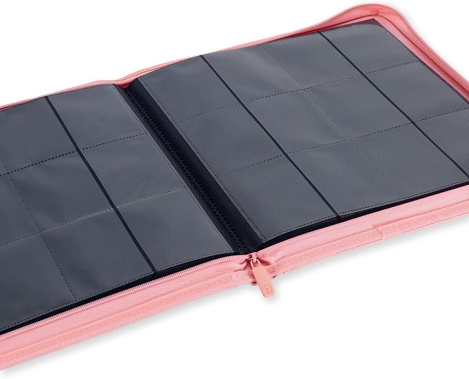 Vault X 12 Pocket Zip Binder, 480 Cards, Exo-Tec Material, 20 Side-Loading Pages - Image 6