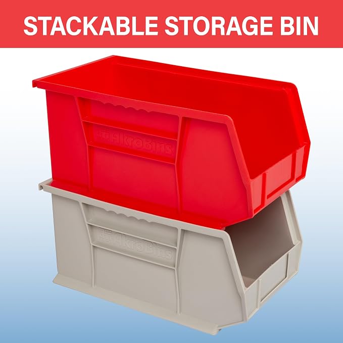 Akro-Mils 30240 AkroBins Plastic Storage Bins, Space Saving Stackable Bins - Image 4