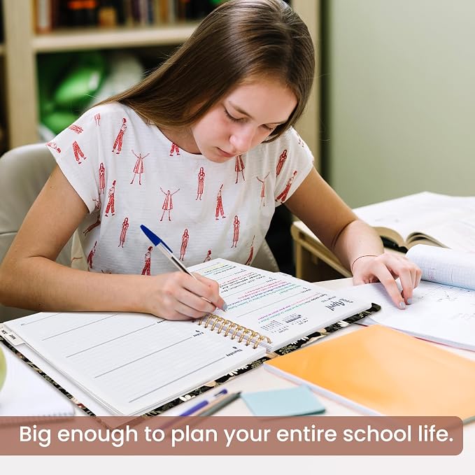 Academic Planner 2026-2027, Weekly and Monthly Calendar Book, July 2026 – June - Image 6