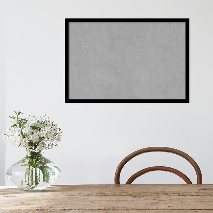 Amanti Art Black Framed Magnetic Board 17x25 Medium Vision Board - Image 5