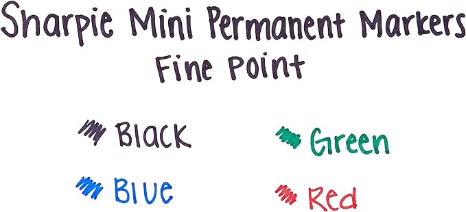 Sharpie Mini Permanent Markers, Fine Point - Image 5
