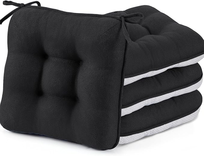 BETU Chair Cushions for Dining Chairs, 3.5" Thick Kitchen Table Chair Pads by BETU