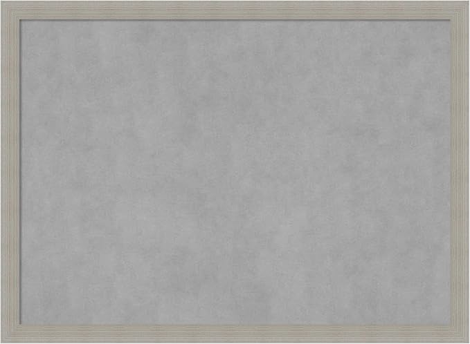 Amanti Art Grey Framed Magnetic Board 22x30 Medium Vision Board by AmantiArt