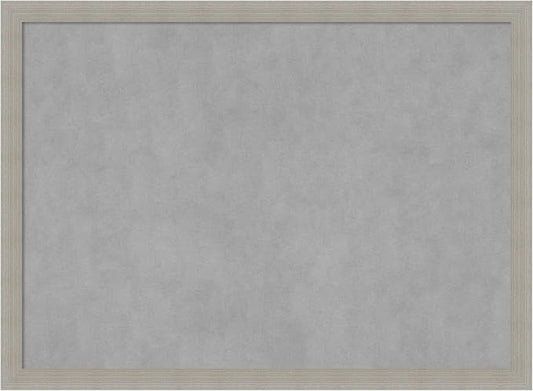 Amanti Art Grey Framed Magnetic Board 22x30 Medium Vision Board by AmantiArt