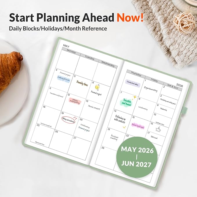 SUNEE 2026-2027 Pocket Weekly Planner - Image 2