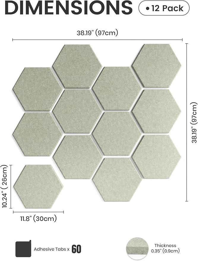 Fluxynara Hexagon Cork Board Alternative - Image 2