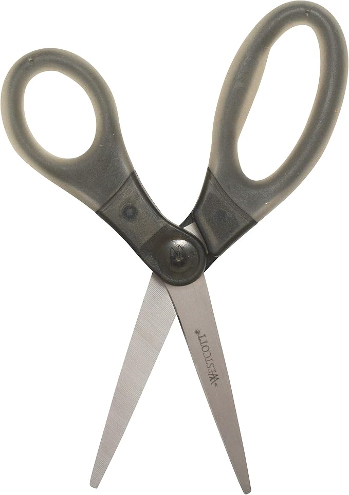 Westcott 8" Gel-Grip Multipurpose Scissors - Image 5