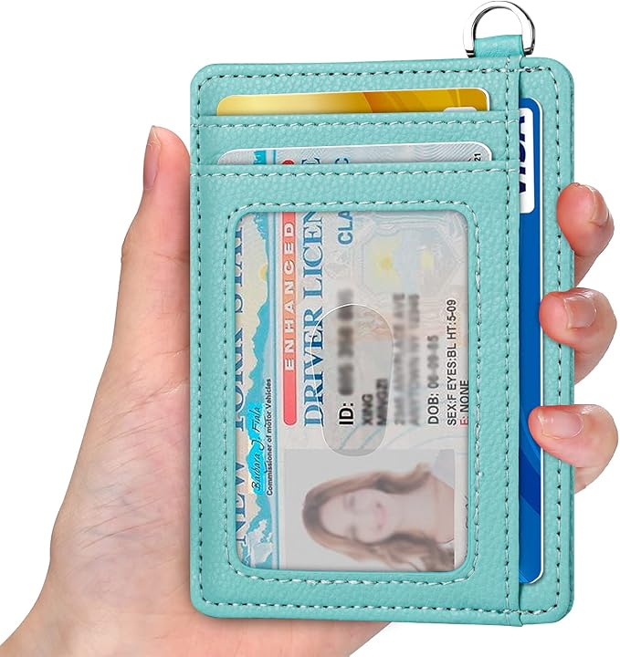 Slim Minimalist Front Pocket Wallet, RFID Blocking Credit Card Holder Wallet - Image 2