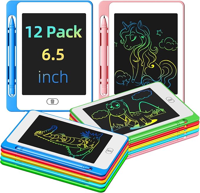 Party Favor 12 Pack LCD Writing Tablet by OMXDG