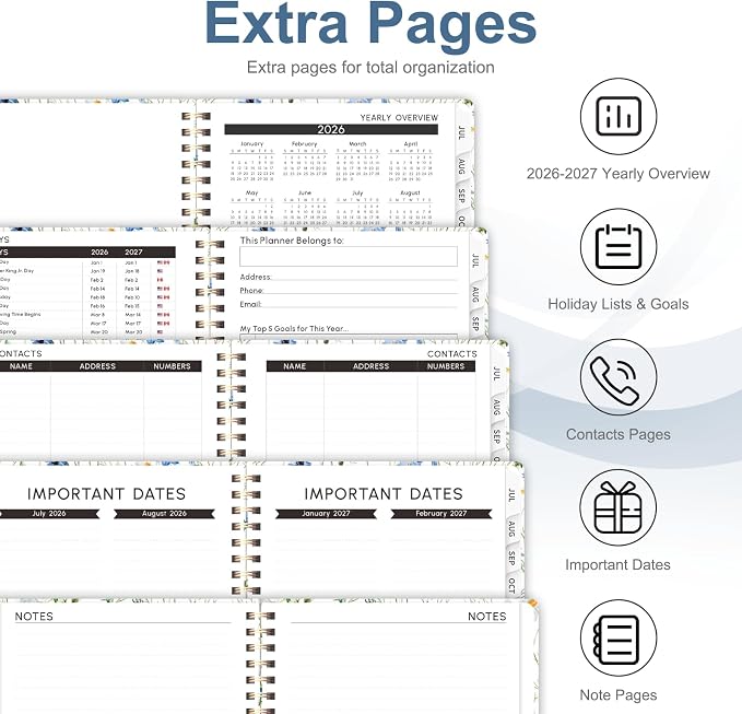 Planner 2026-2027, Weekly and Monthly Academic Planner, July 2026 - Image 6