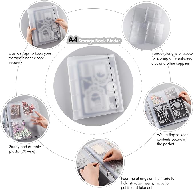 20 Sheet Binder Pockets Inserts - Image 4