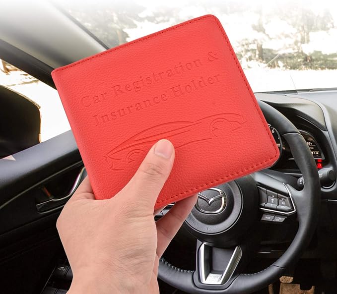 Cacturism Car Registration and Insurance Holder, Vehicle Glove Box Car - Image 8