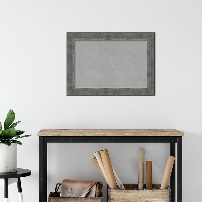 Amanti Art Silver Framed Magnetic Board 20x28 Medium Vision Board - Image 5