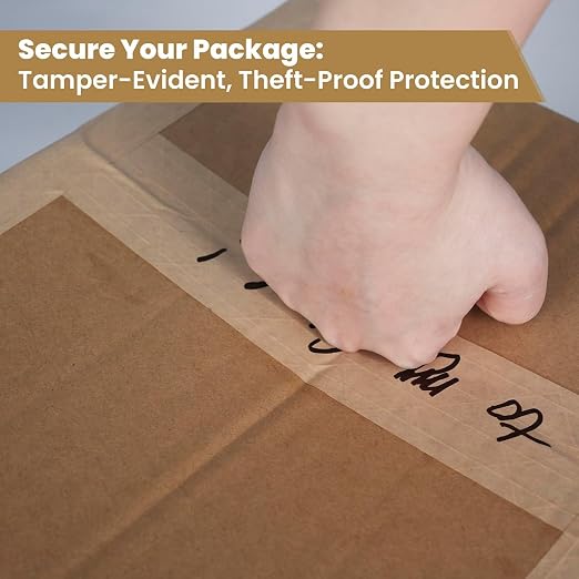 TAPEBEAR 1.5" Core Water Activated Tape, Fiber Reinforced Gummed Tape 2.75inch - Image 2
