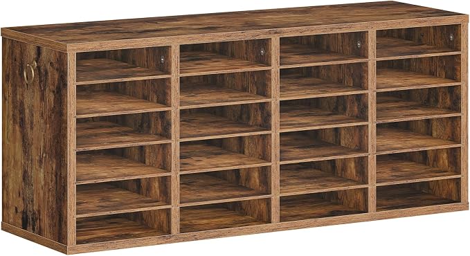 HOOBRO Literature Organizers, 24 Compartments Office Mailbox by HOOBRO