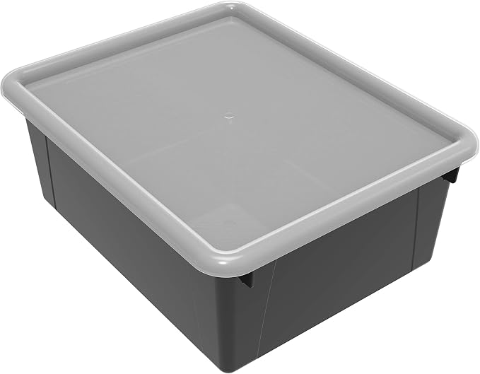 Storex Letter Size Deep Storage Tray – Organizer Bin - Image 3