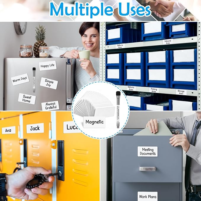 Meetory 80 Pack Magnetic Labels - Image 7
