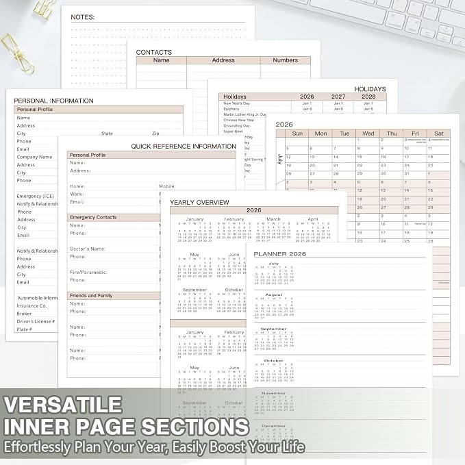 2026-2027 Academic Planner, Weekly & Monthly Appointment Book from Jul. 2026 - Image 6