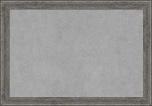 Amanti Art Grey Framed Magnetic Board 19x27 Medium Vision Board by AmantiArt