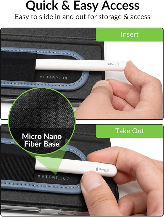 Apple Pencil Holder for iPad – Elastic Pencil Sleeve for Apple Pencil Pro - Image 4