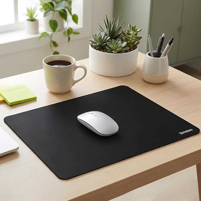 Senetem 4-Pack Mouse Pad, Ultra-Smooth Gaming Mousepad, Non-Slip Rubber Base - Image 7