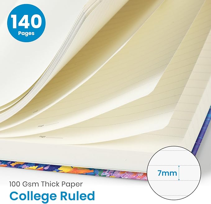 Taja Lined Spiral Notebook Journal - Image 2
