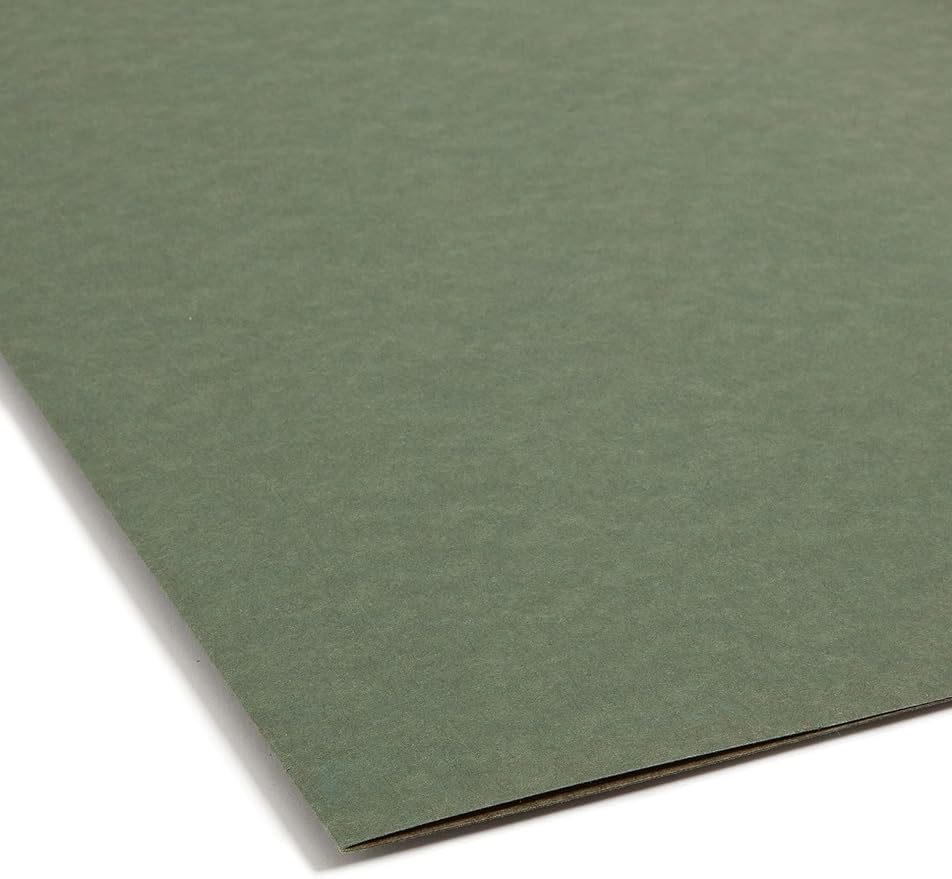 Smead Hanging File Folder with Tab, 1/3-Cut Adjustable Tab, Legal Size - Image 4