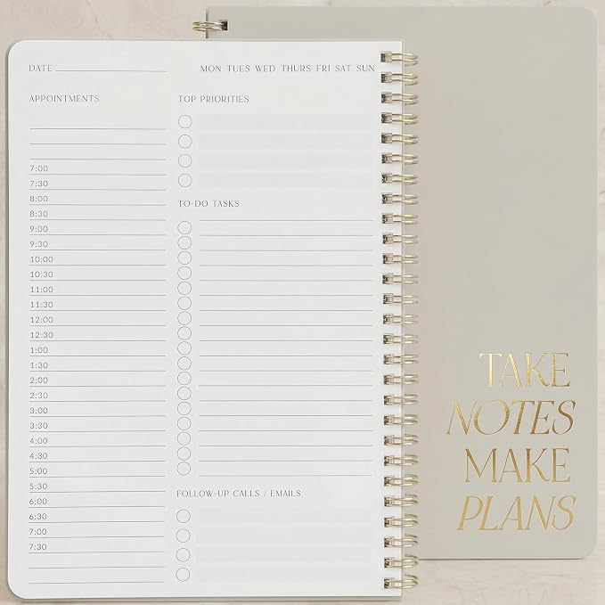 Beautiful Daily Planner And Notebook by ZICOTO