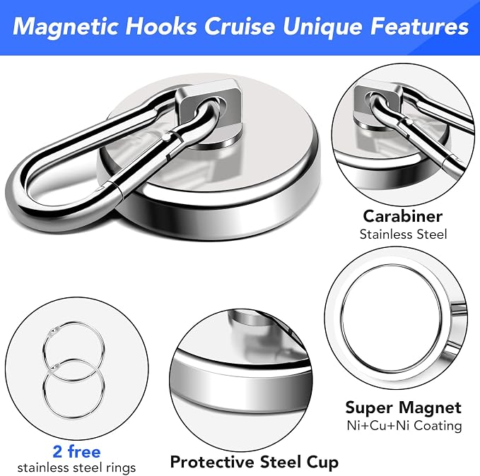 LOVIMAG Magnetic Hooks Carabiner - Image 4