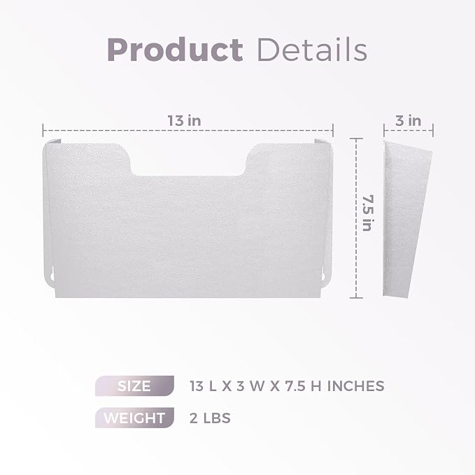 OSKIE DR POCKET RACK Wall-Mounted File Rack, Single Pocket, Metal Organizer - Image 3