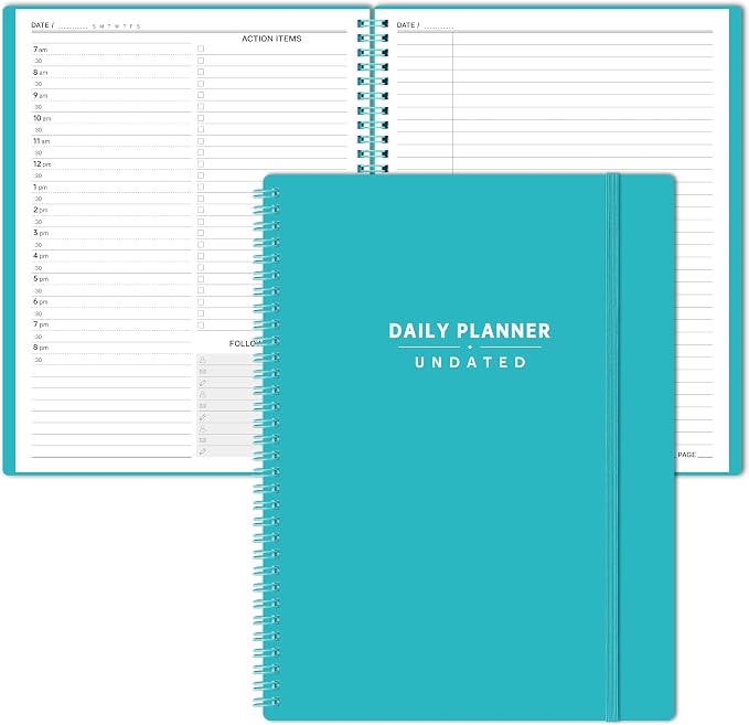 Daily Planner Undated by Forvane