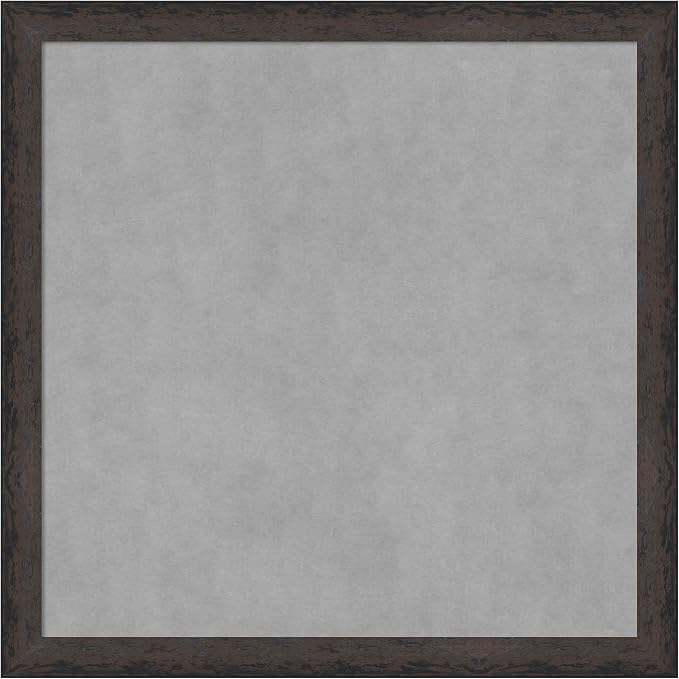 Amanti Art Black Framed Magnetic Board 27x27 Medium Vision Board by AmantiArt