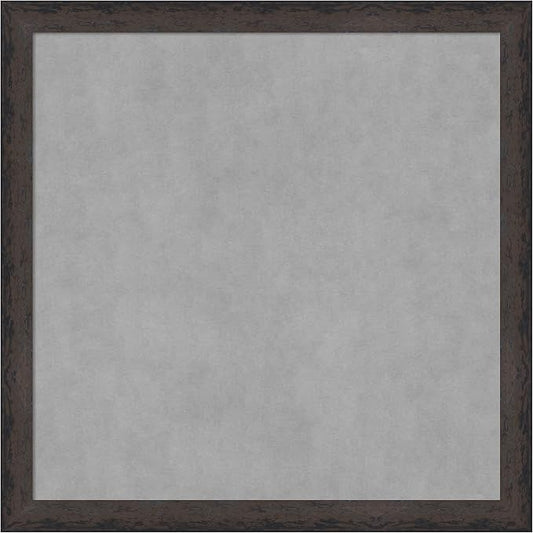 Amanti Art Black Framed Magnetic Board 27x27 Medium Vision Board by AmantiArt