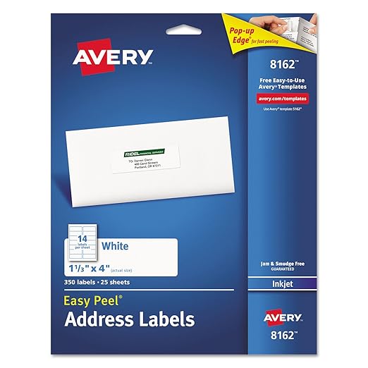 Avery Averyamp;reg; Easy Peel Address Labels by Avery