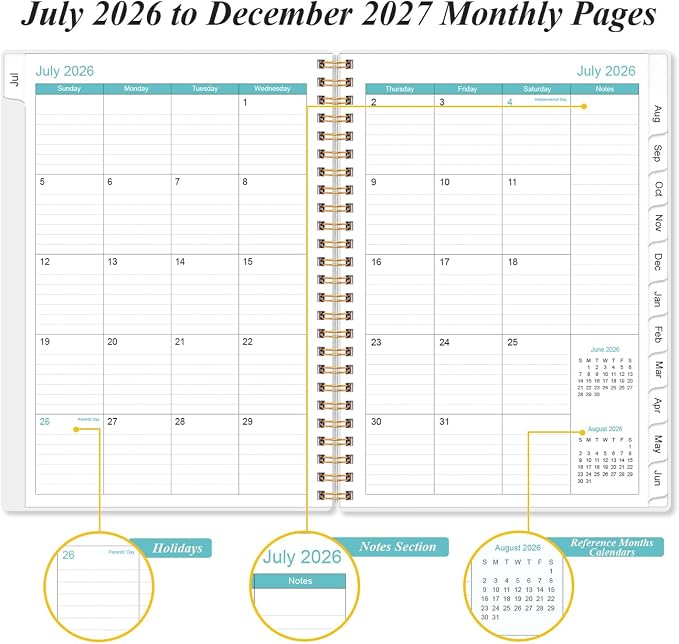 2026-2027 Monthly Planner - Image 4