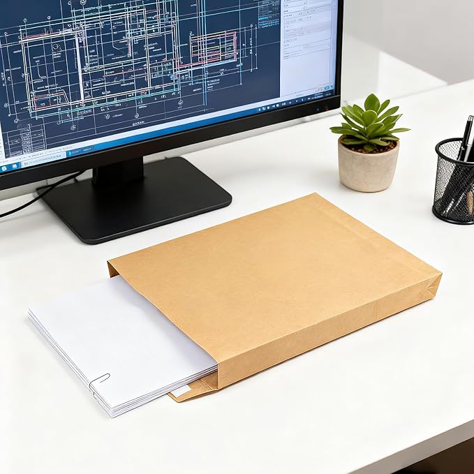 Large Expandable Envelopes, 40 Pack 9.3x 13" Big Mailing Envelopes | Self Seal - Image 2
