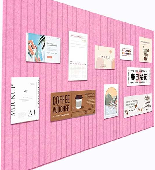 Large Felt Wall Tiles Cork Boards by Unknown