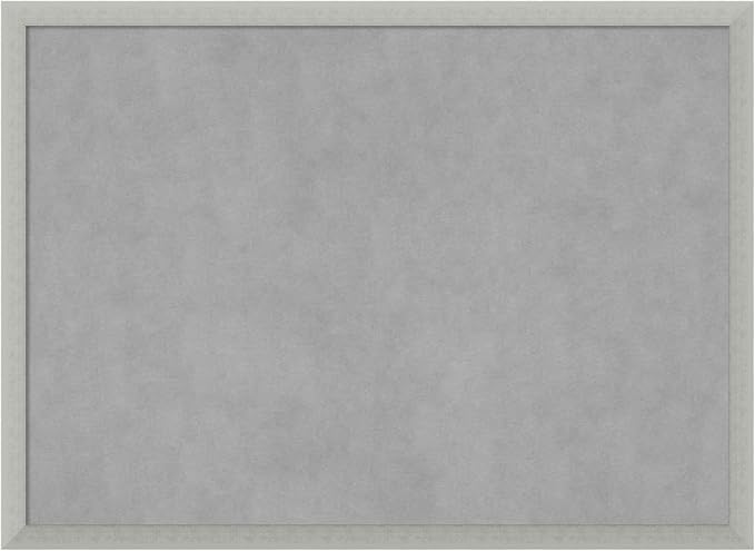 Amanti Art Silver Framed Magnetic Board 22x30 Medium Vision Board by AmantiArt