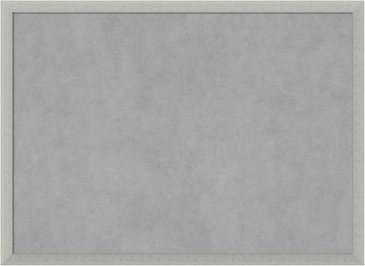 Amanti Art Silver Framed Magnetic Board 22x30 Medium Vision Board by AmantiArt