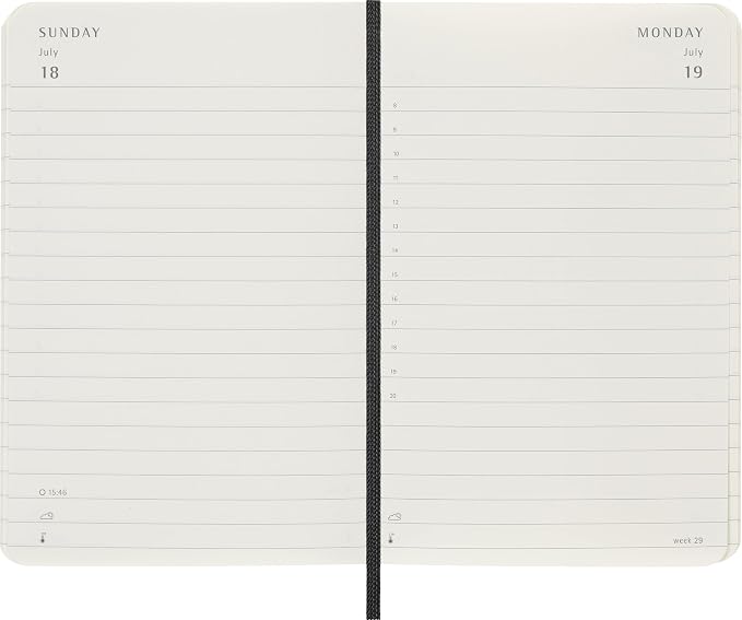 Moleskine Classic 12 Month 2027 Daily Planner, Soft Cover, 400 pages - Image 3
