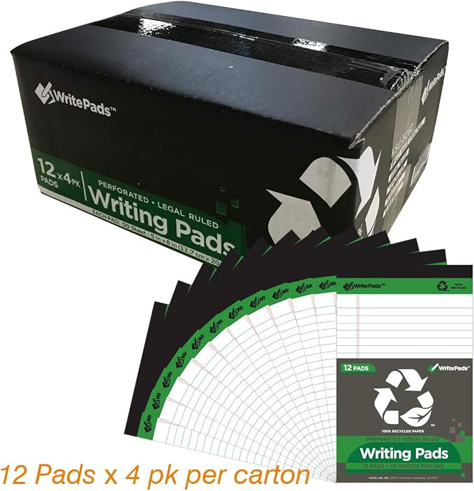 KAISA Legal Pad Writing Pads, 56GSM Paper Notepads - Image 2