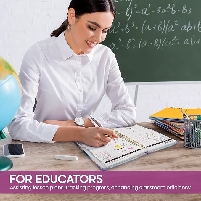 Academic Planner 2026-2027, Weekly and Monthly Calendar Book, July 2026 – June - Image 6