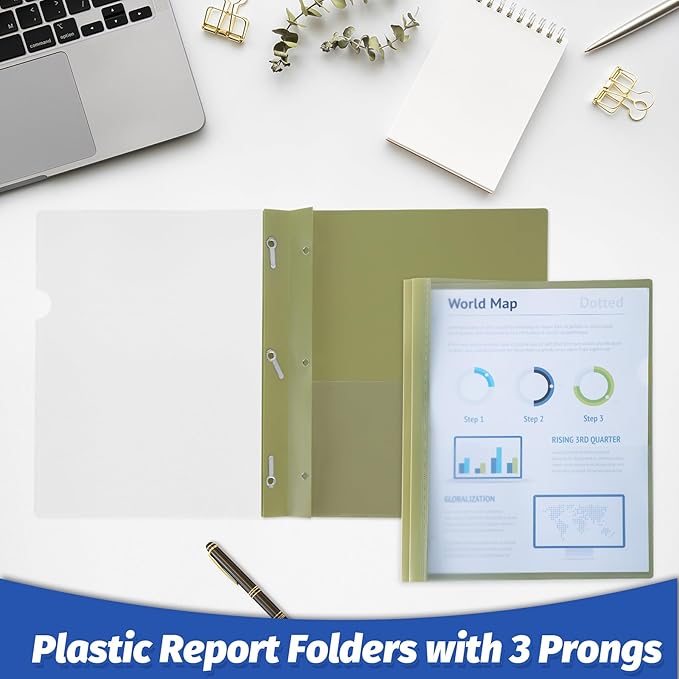 Ndsox 5 Pack Clear Front Report Covers - Image 4