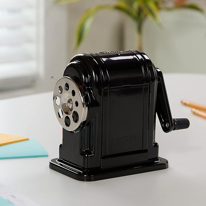 X-ACTO Ranger 55 Classroom Manual Pencil Sharpener, Adjustable - Image 5