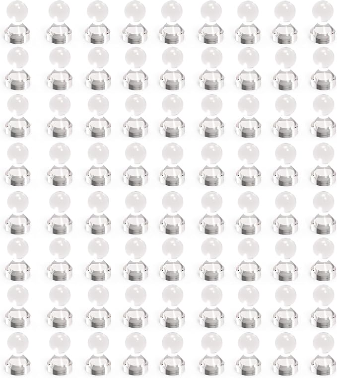 Ant Mag Magnetic Push Pins, 72 Pack Strong Whiteboard Magnets by AntMag