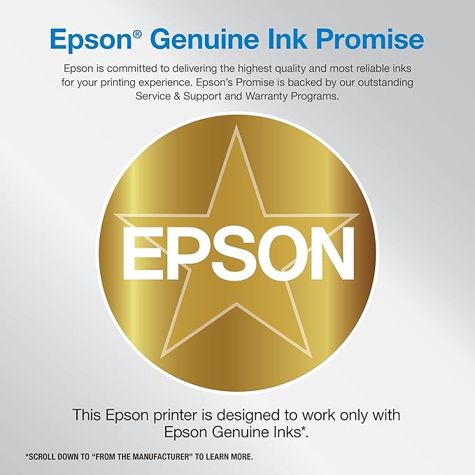 Epson Workforce Pro WF-4830 Wireless All-in-One Printer with Auto 2-Sided Print, Copy, Scan and Fax, 50-Page ADF, 500-sheet Paper Capacity, and 4.3" Color Touchscreen, Works with Alexa, Black, Large-DeskLoop Office