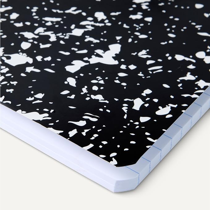Amazon Basics Composition Notebook, Wide Ruled, 100 Sheets, 9.75" x 7.5" - Image 3