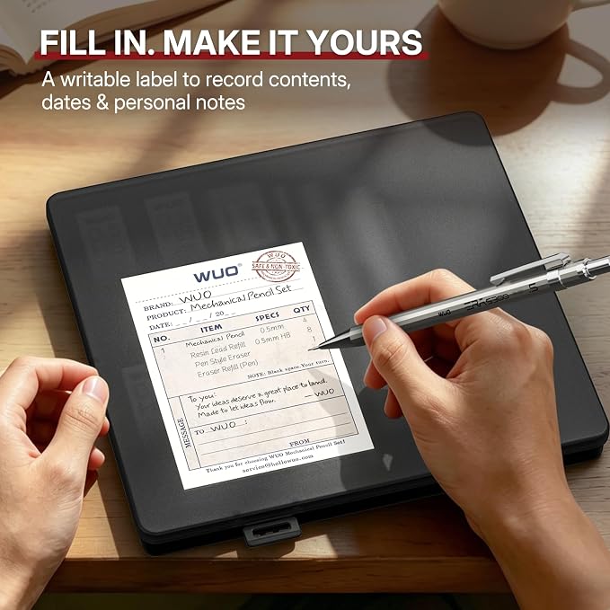WUO 0.5mm Mechanical Pencil Set - Image 9