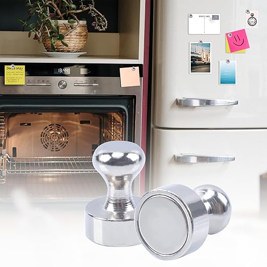 100 Pack Magnets Refrigerator Magnets for Whiteboard Small Strong Fridge Magnet Tiny Push Pin Magnetic Neodymium for Office Classroom Kitchen Home-DeskLoop Office